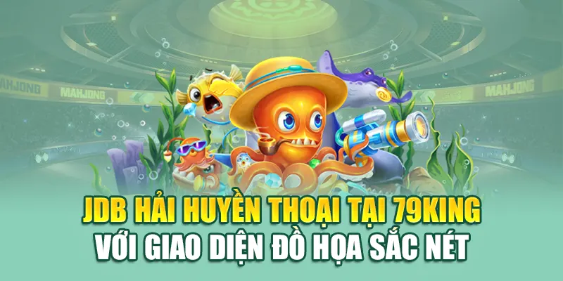 JDB Hải Huyền Thoại tại 79King với giao diện đồ họa sắc nét